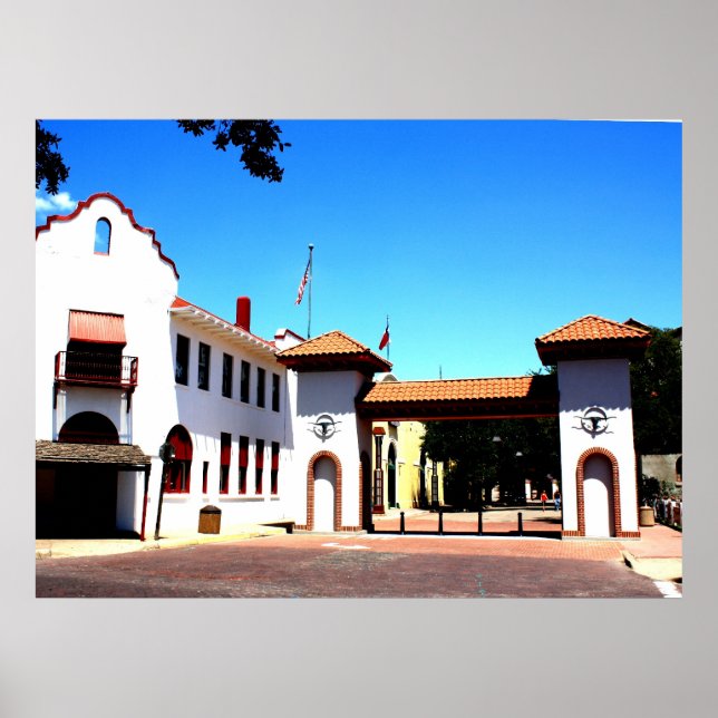 Fort Worth Stockyards Poster (Front)