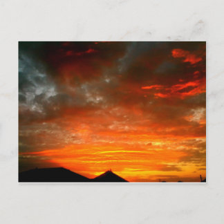 Fort Worth sunset Postcard