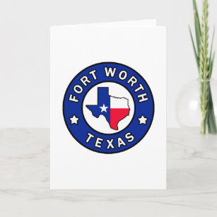 Fort Worth Texas Card
