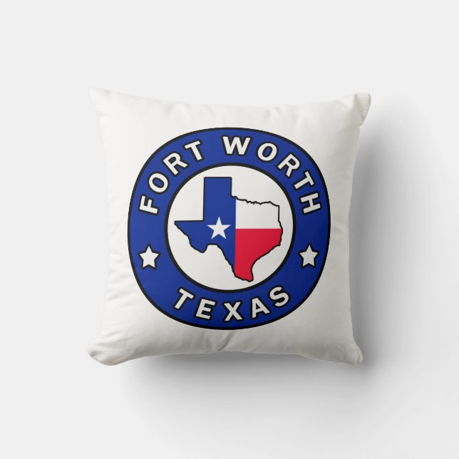 Fort Worth Texas Cushion (Front)