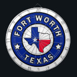 Fort Worth Texas Dartboard<br><div class="desc">Fort Worth Texas</div>