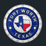 Fort Worth Texas Dartboard<br><div class="desc">Fort Worth Texas</div>