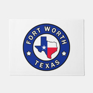 Fort Worth Texas Doormat