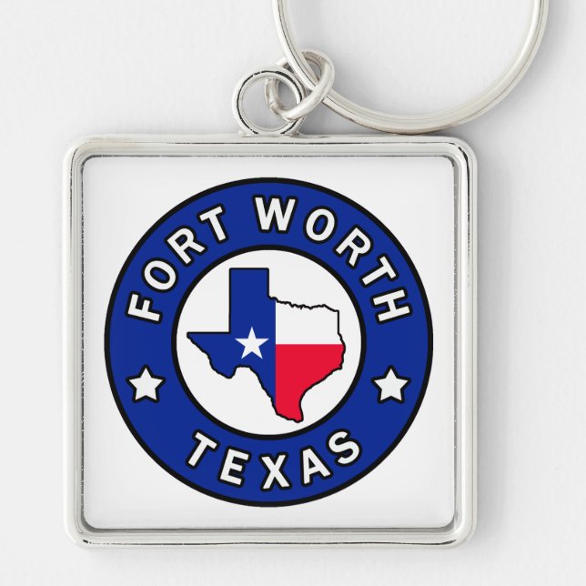 Fort Worth Texas Key Ring (Front)