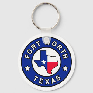 Fort Worth Texas Key Ring