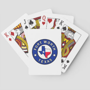 Fort Worth Texas Playing Cards