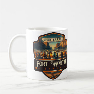 Fort Worth, Texas   Vintage Coffee Mug