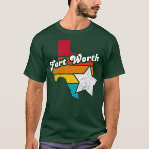 Fort Worth Texas Vintage Distressed Souvenir 2 T-Shirt