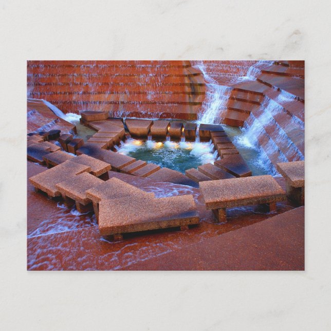 Fort Worth Watergarden Postcard (Front)
