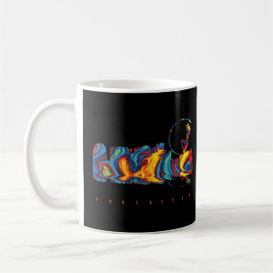 Fortaleza Colourful Silhouette Coffee Mug