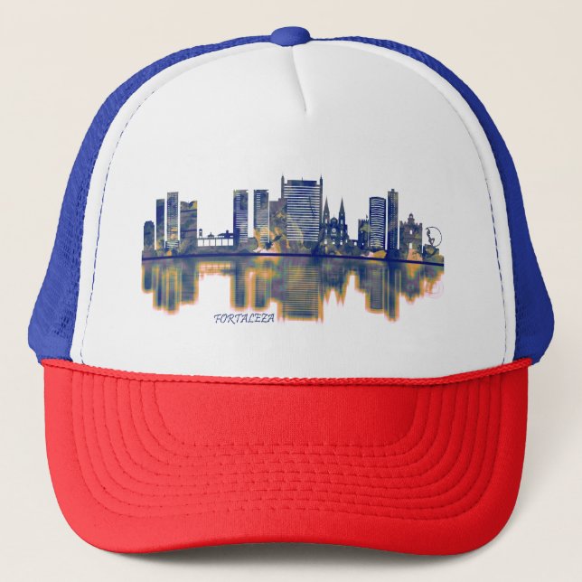 Fortaleza Skyline Trucker Hat (Front)