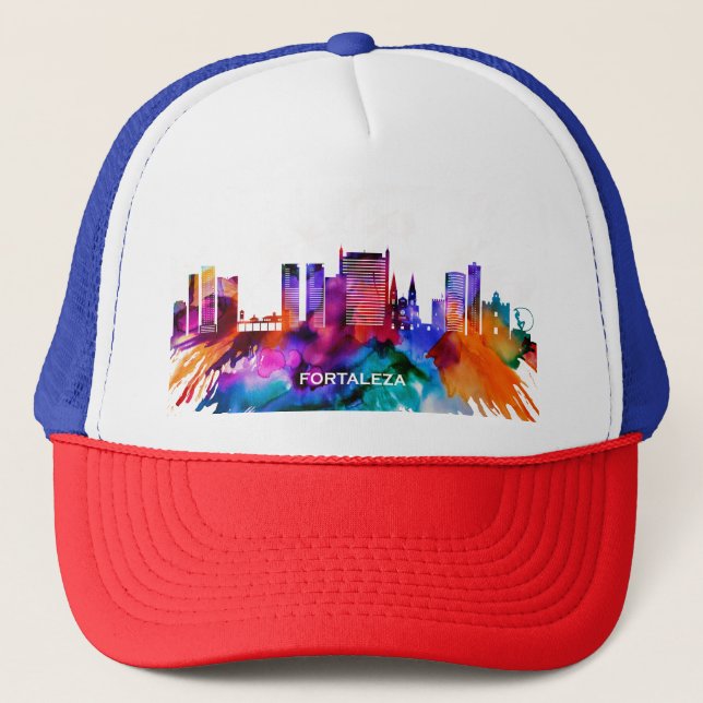 Fortaleza Skyline Trucker Hat (Front)