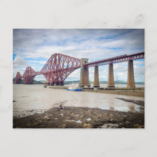 Forth Bridge Postcard (Front)