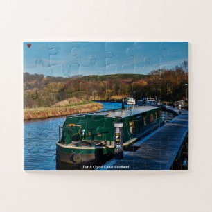 Forth Clyde Canal Scotland Jigsaw Puzzle