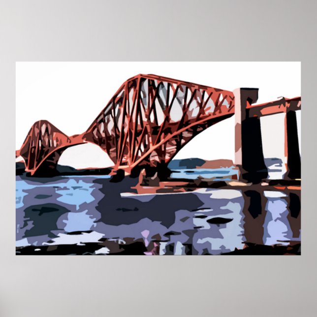 Forth Rail Bridge Poster (Front)
