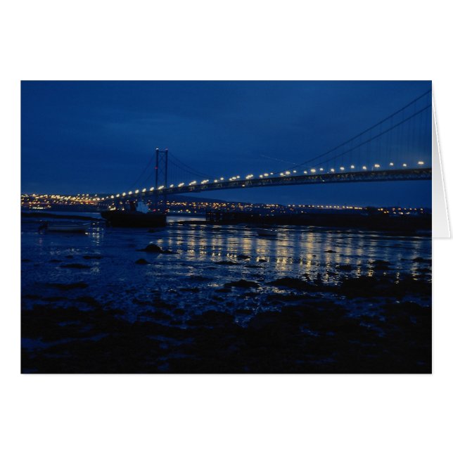 Forth Road Bridge, night (Front Horizontal)