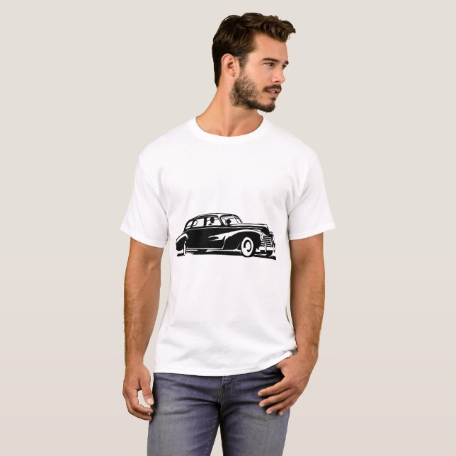 Forties Car T-Shirt (Front Full)