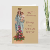 Fortieth Ordination Anniversary with Mary