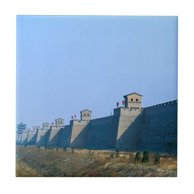 Fortification of the old city of Pingyao - China Ceramic Tile (Front)