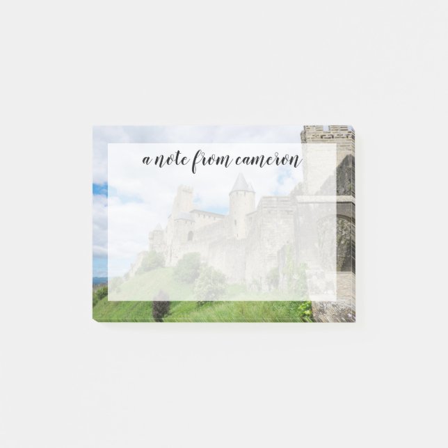 Fortified City Of Carcassonne Post-it Notes (Front)