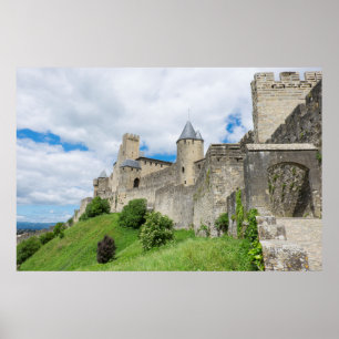 Fortified City Of Carcassonne Poster
