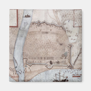 Fortified Encampment, Puerto Rico Magnet