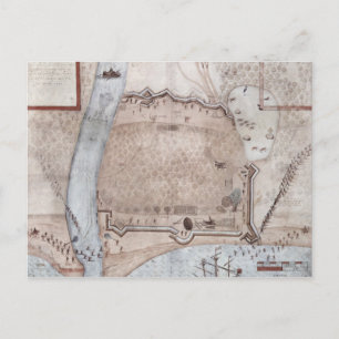 Fortified Encampment, Puerto Rico Postcard