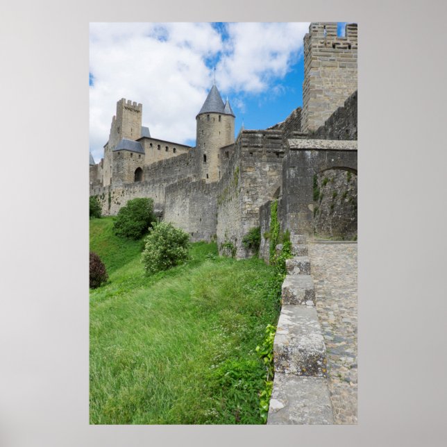 Fortified Wall of Carcassonne Poster (Front)