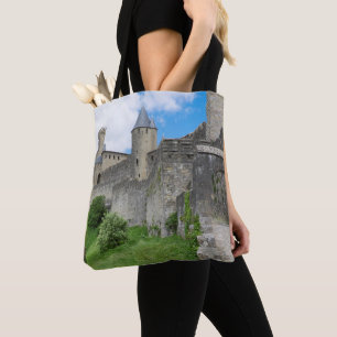 Fortified Wall of Carcassonne Tote Bag