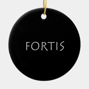 Fortis Ceramic Ornament