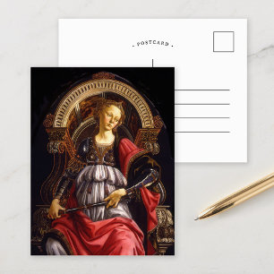 Fortitude   Botticelli Postcard