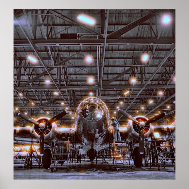 FORTRESS AIR WAR WWII POSTER (Front)