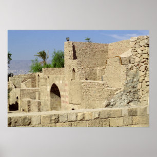 Fortress, built by Baldwin I Poster