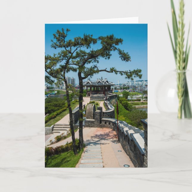 Fortress Of Suwon Card (Front)