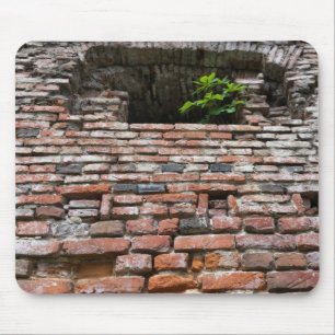 fortress wall window mouse pad