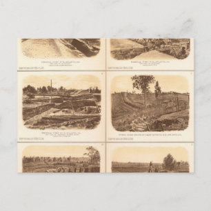 Forts, batteries, Atlanta, Ga Postcard