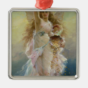 Fortuna Metal Tree Decoration