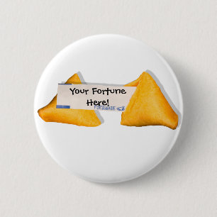 FortunAte Life 6 Cm Round Badge