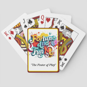 "Fortune and Fun" Playing Cards