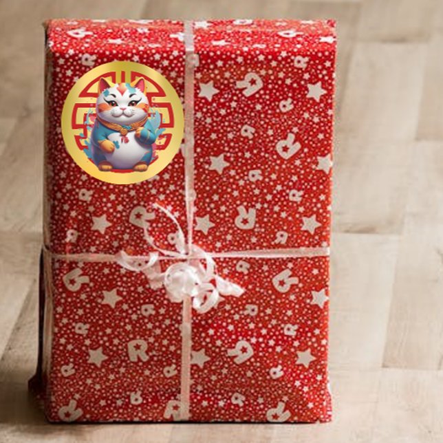 Fortune Cat Chinese New Year Stickers (Creator Uploaded)