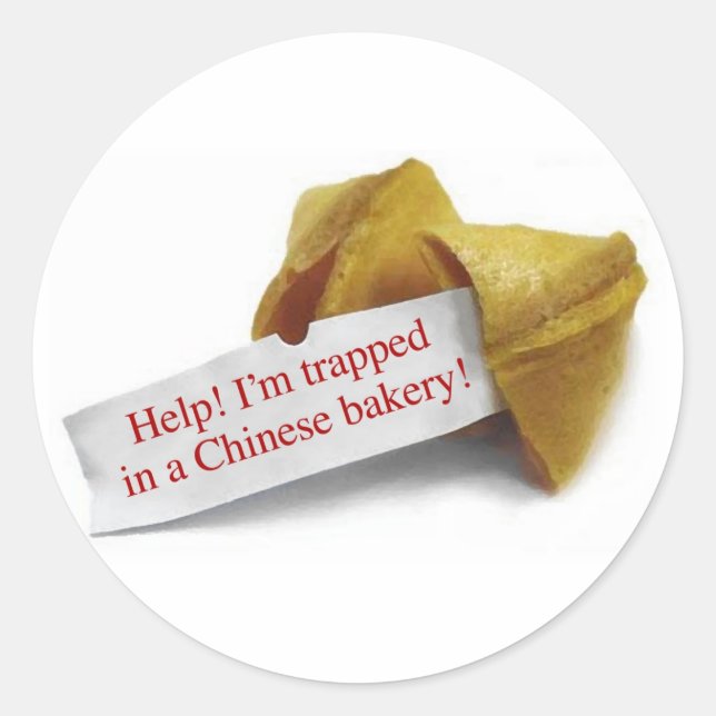 Fortune Cookie sticker (Front)