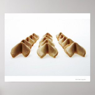 Fortune Cookies in three rows Poster