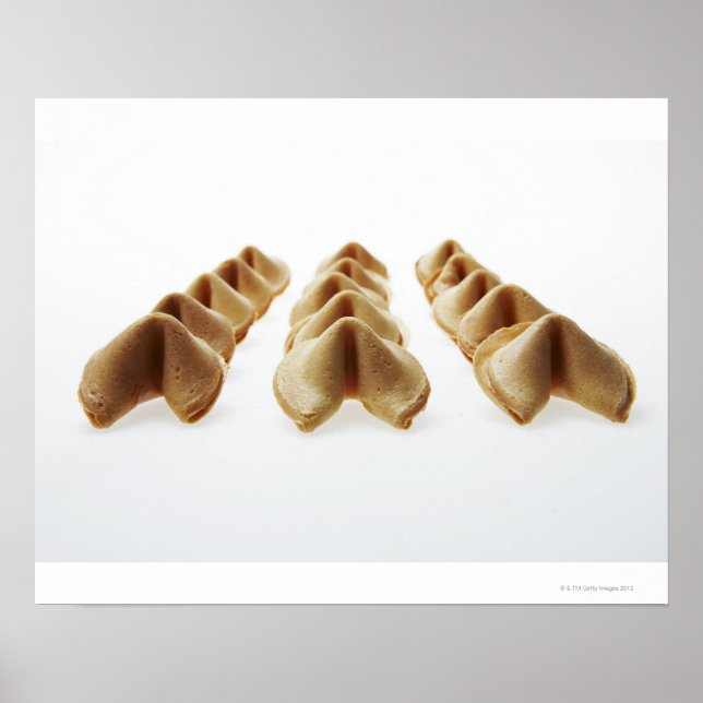 Fortune Cookies in three rows Poster (Front)