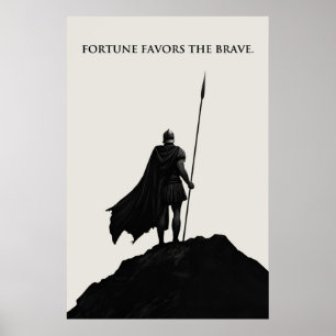 Fortune Favours The Brave Poster