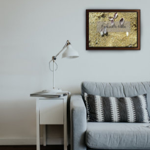 Fortune is fickle wisdom saying poster