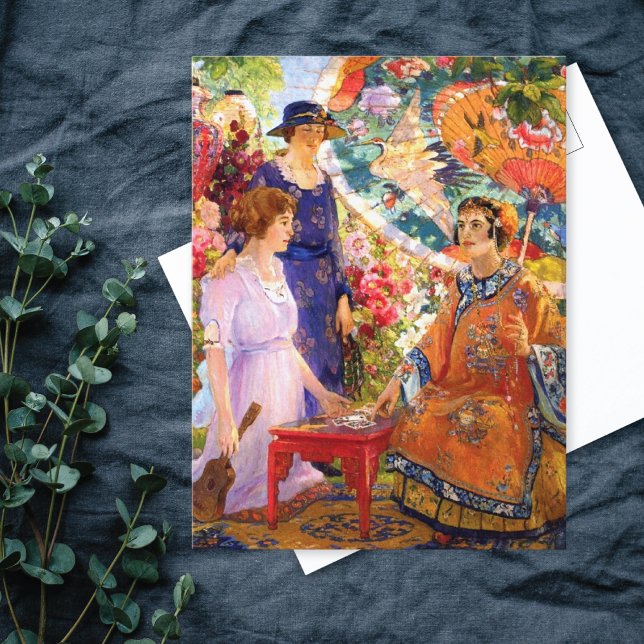 Fortune Teller Colin Campbell Cooper Postcard (Creator Uploaded)