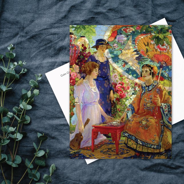 Fortune Teller Colin Campbell Cooper Postcard (Creator Uploaded)