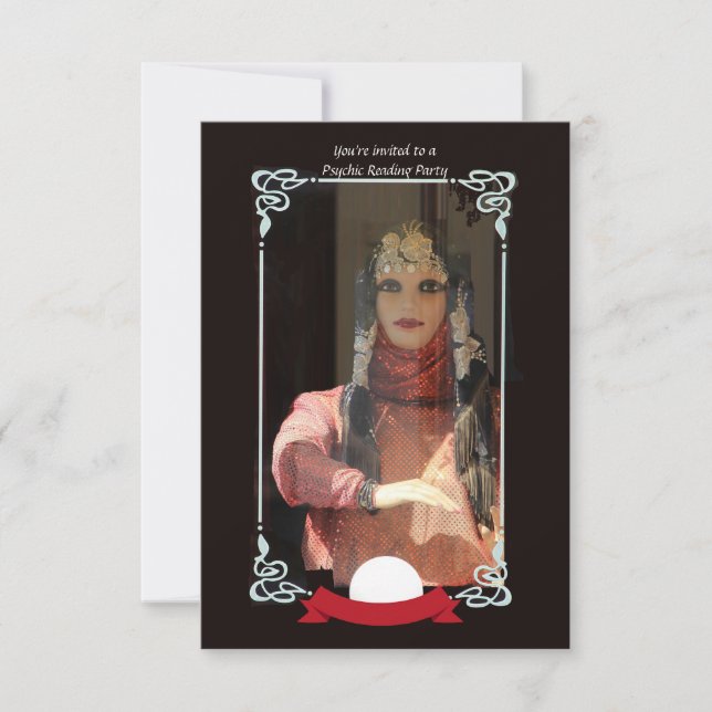 Fortune Teller Invitation (Front)