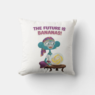 Fortune teller monkey cushion