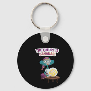 fortune teller monkey key ring